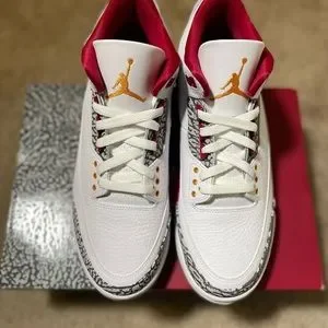 Nike | Shoes | Product Air Jordan Retro 3 Cardinal Red  display picture 1